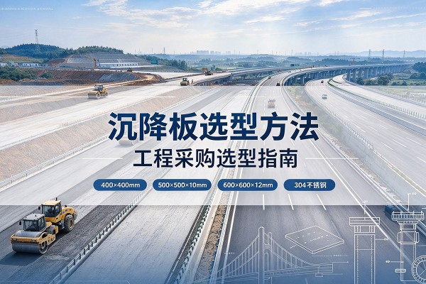 乐平沉降板选择方法