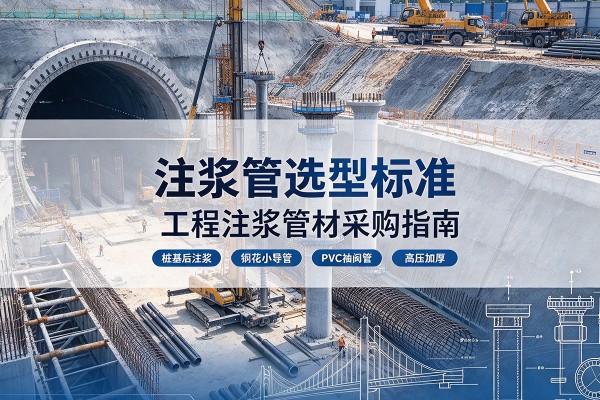乐平注浆管选型标准
