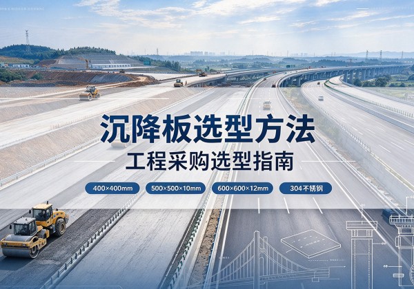 乐平沉降板选择方法